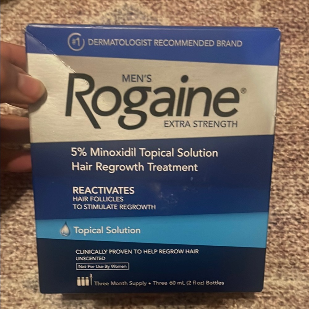 Men’s Rogaine Extra Strength Hair Regrowth Treatment for men